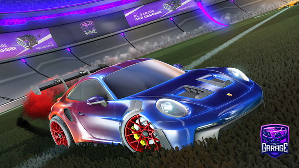 A Rocket League car design from NetfishHun