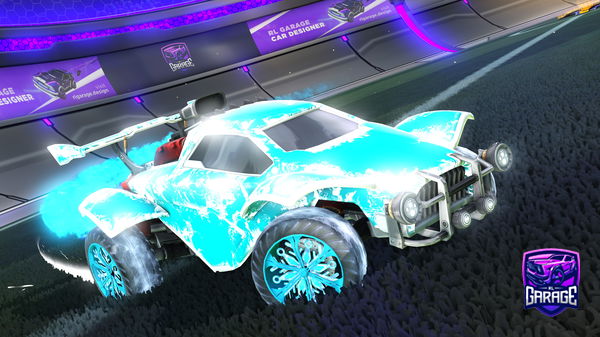 A Rocket League car design from LRH-Ninjaaahhh