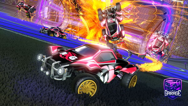 A Rocket League car design from vozify-rl