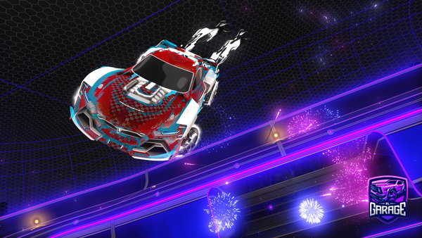 A Rocket League car design from Almao
