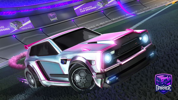 A Rocket League car design from rudinho473