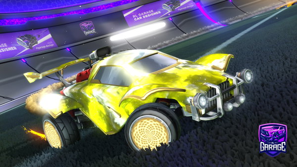 A Rocket League car design from GM_GameMaster