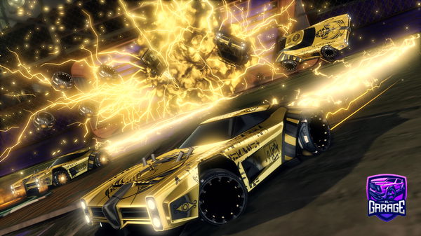 A Rocket League car design from est-oc31