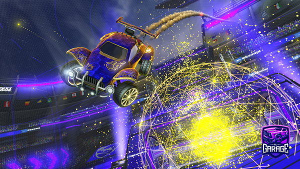 A Rocket League car design from CJMont12