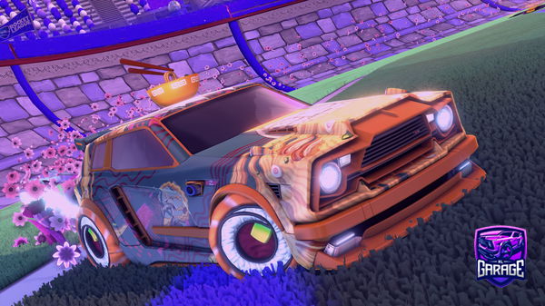 A Rocket League car design from nikolardii