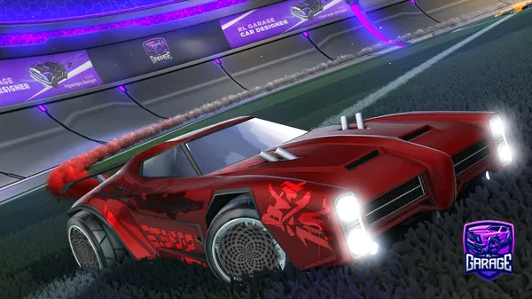 A Rocket League car design from FoundNoGoodName