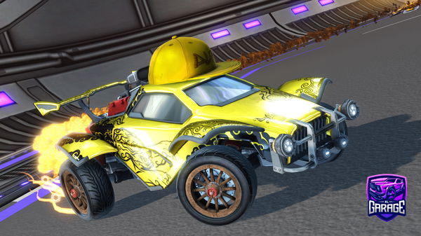 A Rocket League car design from NoLuvAzza-