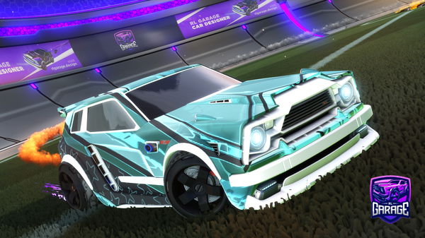 A Rocket League car design from Jammie096