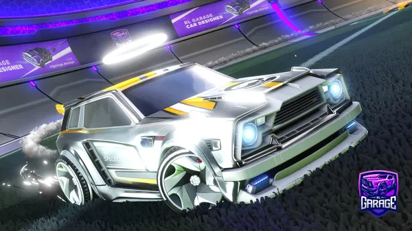 A Rocket League car design from Tije07