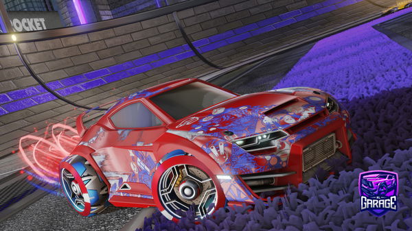 A Rocket League car design from JasonThe_13th