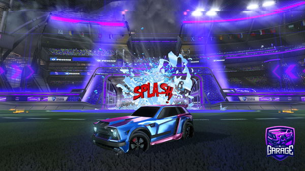 A Rocket League car design from RusinaRacing