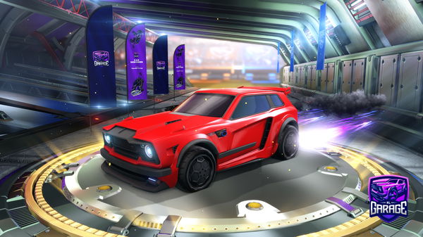 A Rocket League car design from Miselyr