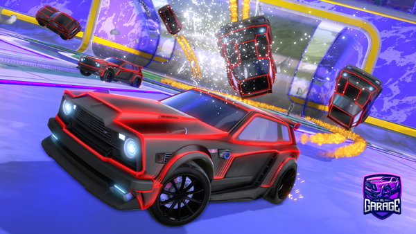 A Rocket League car design from Muda5871