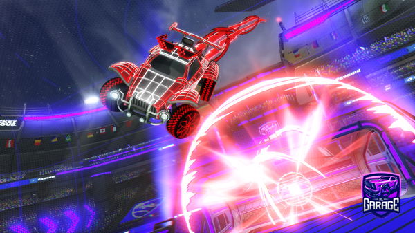 A Rocket League car design from shjo85