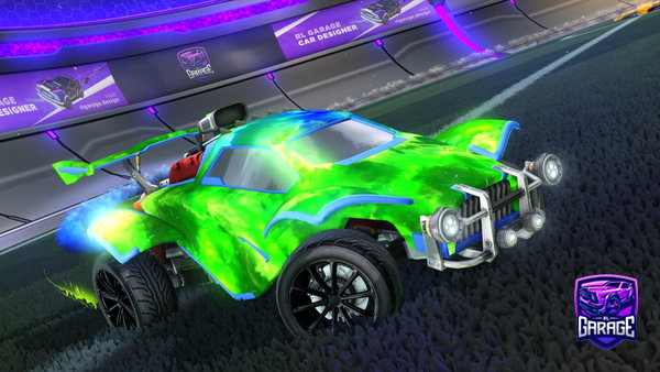 A Rocket League car design from lobo-rl