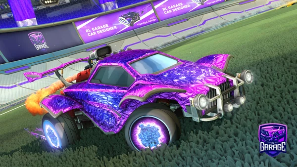 A Rocket League car design from Fro_stbite