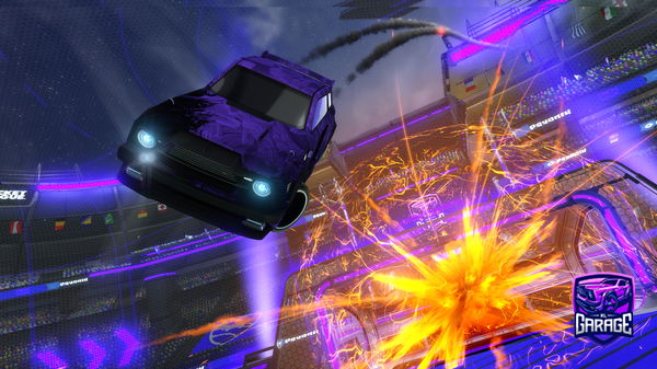 A Rocket League car design from ttvjavontae