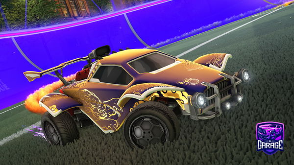 A Rocket League car design from Thunder23_45