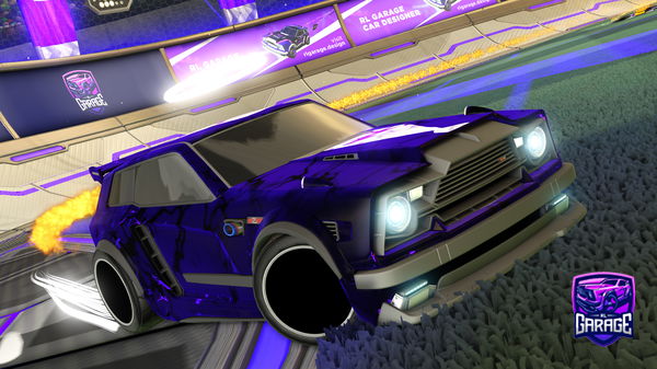 A Rocket League car design from Ceifeiro-mor