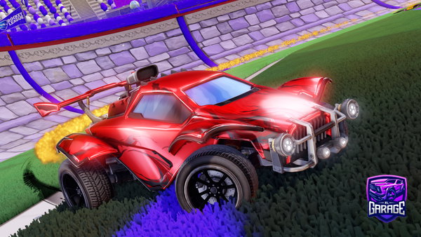 A Rocket League car design from MiniMINNRR