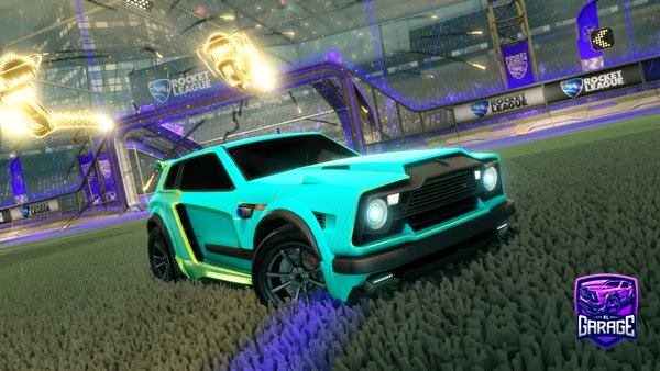 A Rocket League car design from PETR0