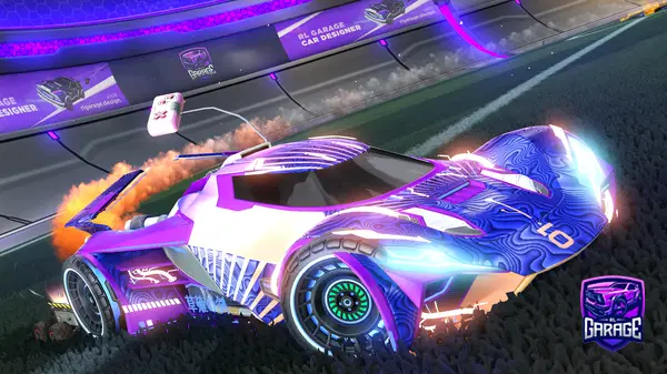 A Rocket League car design from Elr0nd