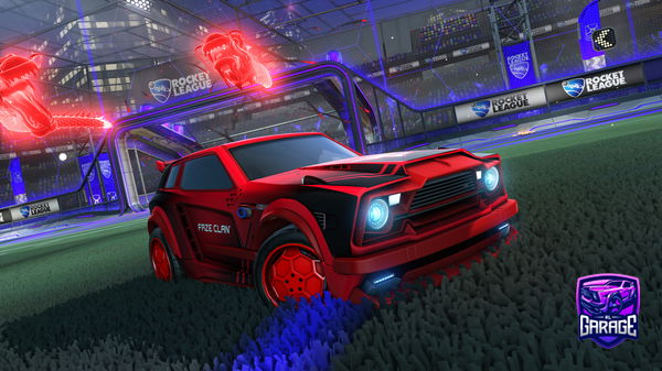 A Rocket League car design from SamRL28