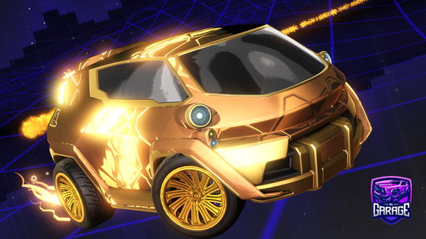 A Rocket League car design from Rsix405