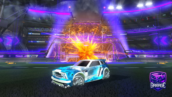 A Rocket League car design from Ghetto_bucktee