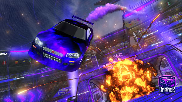 A Rocket League car design from 1valid1