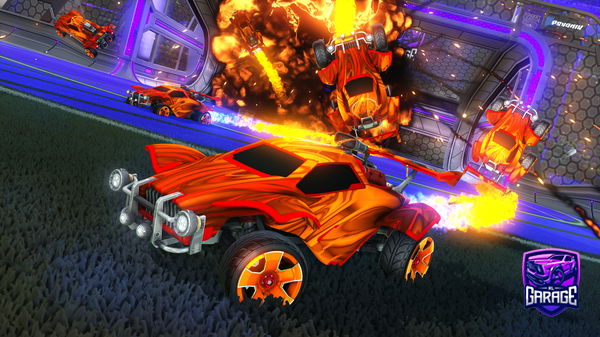 A Rocket League car design from TydeJV