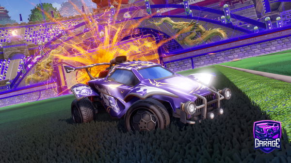 A Rocket League car design from Cryptiksz