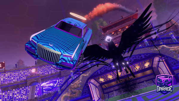 A Rocket League car design from Slayer041