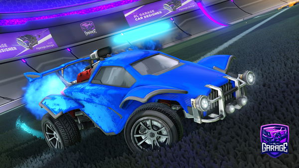 A Rocket League car design from iklozi1