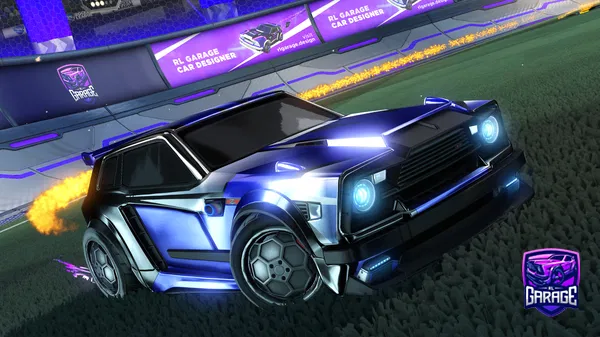 A Rocket League car design from gravonix