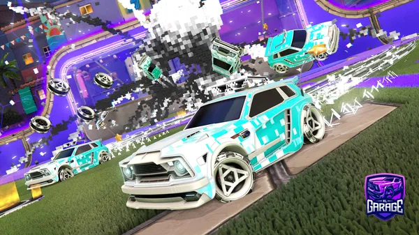 A Rocket League car design from GreenWeather8092