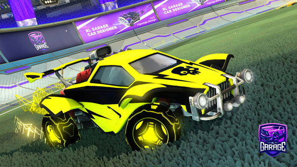 A Rocket League car design from GaboSmrado