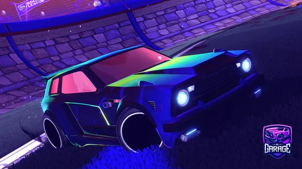A Rocket League car design from floopdafinn