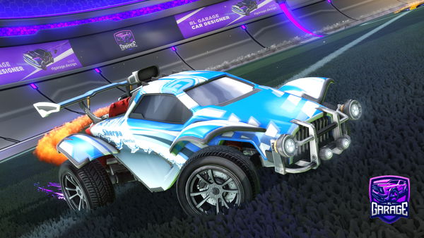 A Rocket League car design from Stybar