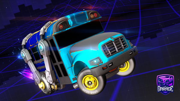 A Rocket League car design from FuNs_GuNs