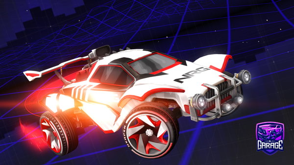 A Rocket League car design from PoKyCeSa