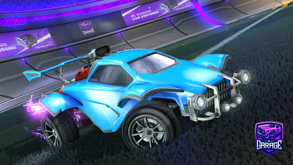A Rocket League car design from Ali8582