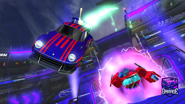 A Rocket League car design from old1986