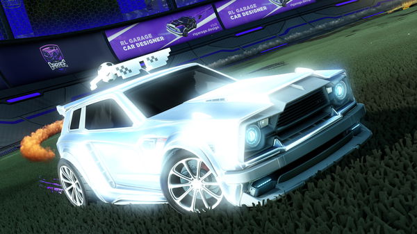 A Rocket League car design from Ranger137726