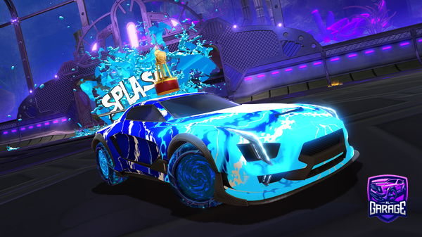 A Rocket League car design from Viper57125
