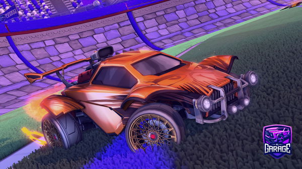 A Rocket League car design from blentov