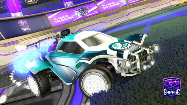 A Rocket League car design from IBeatMyWoman