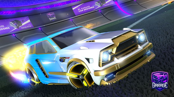 A Rocket League car design from zowieInfinite