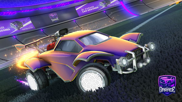 A Rocket League car design from Syliixz-