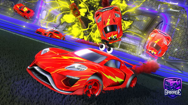 A Rocket League car design from TheGrendizer